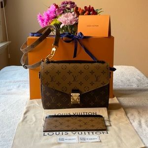 🌻 LOUIS VUITTON POCHETTE MÉTIS AND MATCHING WALLET 🌻